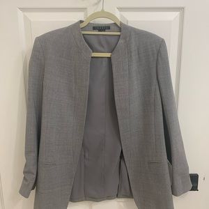 Grey theory suit size 8